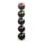 Ashland; 5 Pack 57mm Purple, Green & Blue Star Shatterproof Ball Ornaments by Ashland®; Category:Halloween Trees & Ornaments; Image:2